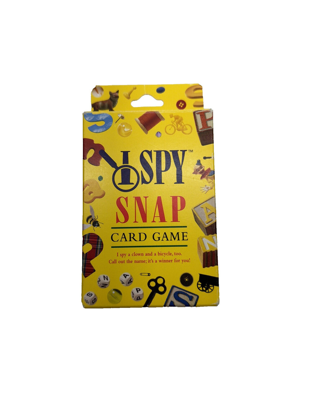 I Spy Snap Card Game Matching Briarpatch 2004 Scholastic Ages 5+ Family Fun